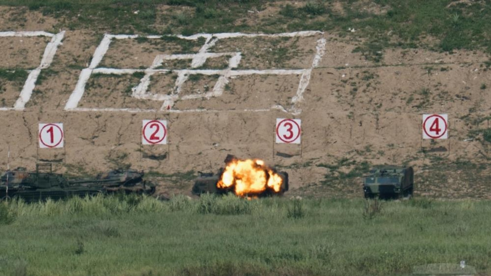Taiwan attack drones demonstrated during a live-fire exercise
