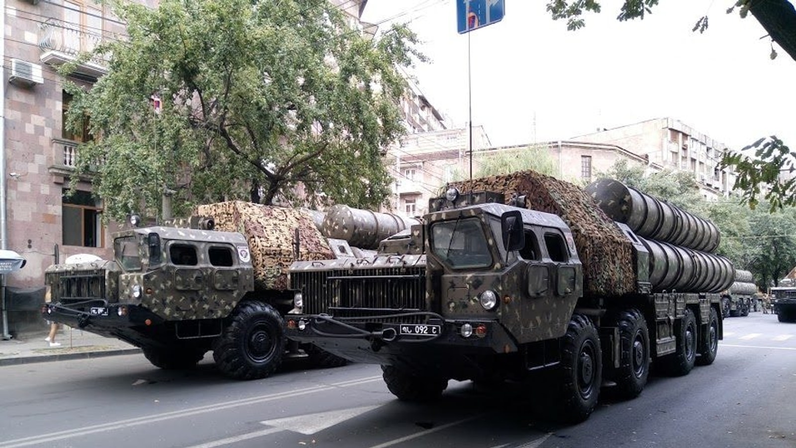 S-300 surface-to-air missile system
